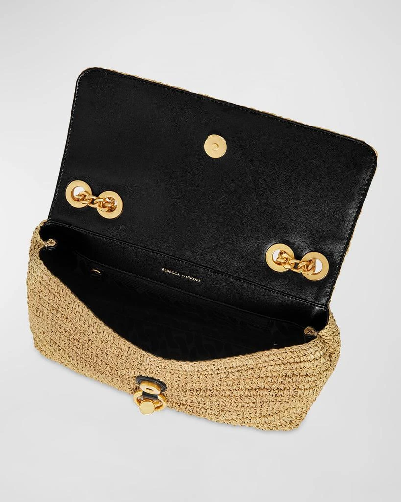 商品Rebecca Minkoff|Edie Medium Woven Crossbody Bag,价格¥2306,第2张图片详细描述
