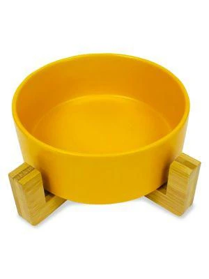 商品Bark by Dog|Ceramic Dog Bowl with Stand,价格¥397,第1张图片