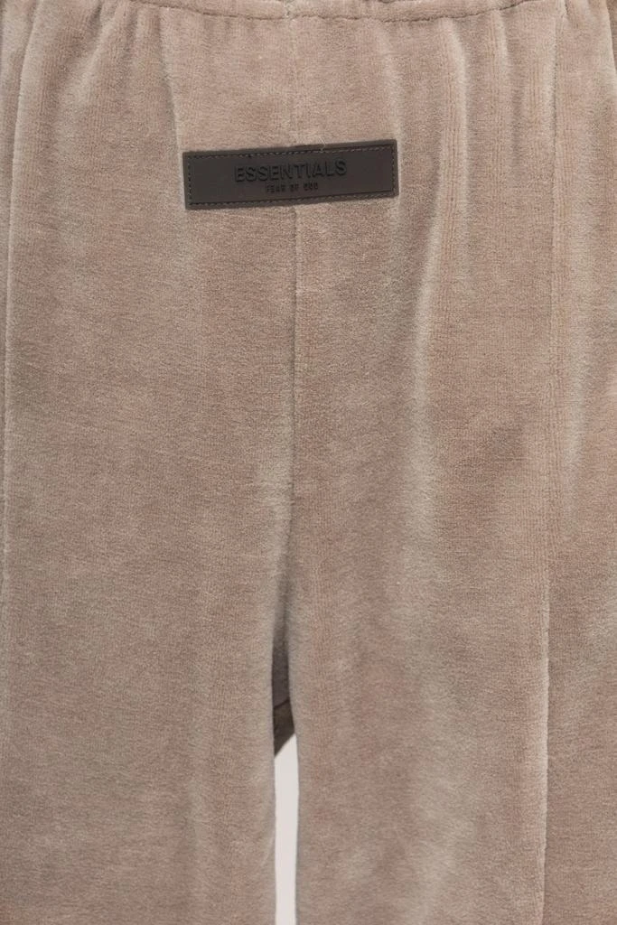 ��商品Essentials|Fear Of God Essentials Logo Patch Velour Sweatpants,价格¥646,第5张图片详细描述