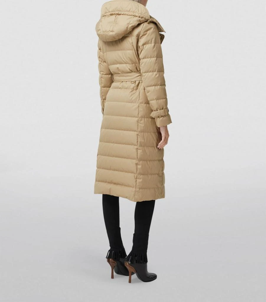 商品Burberry|Down-Filled Cotton Gabardine Puffer Coat,价格¥25477,第5张图片详细描述