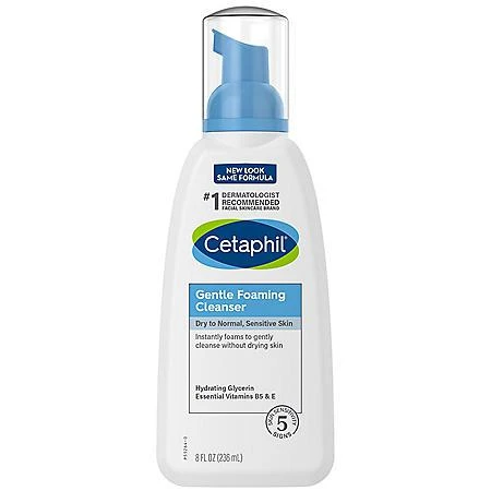 商品Cetaphil|Cetaphil Gentle Foaming Cleanser, 8 oz., 3 pk.,价格¥164,第2张图片详细描述