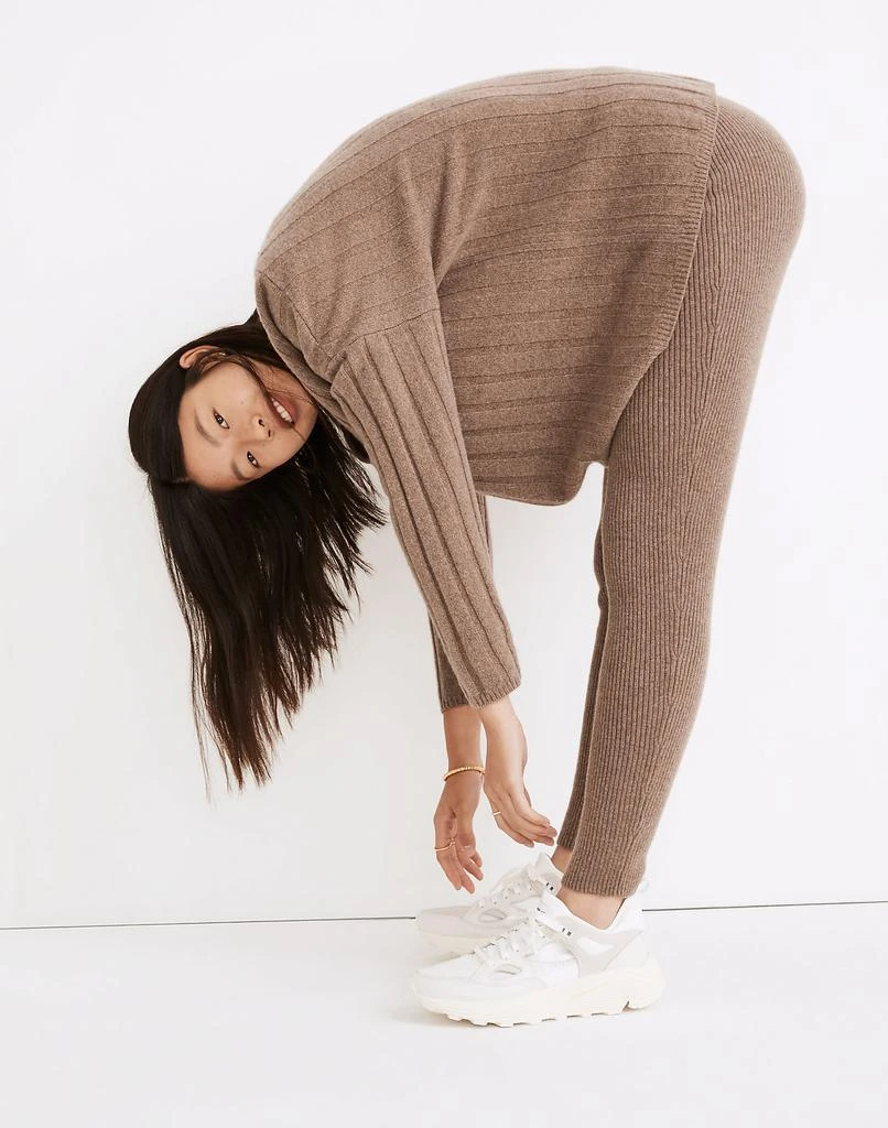 商品Madewell|(Re)sourced Cashmere High-Rise Sweater Leggings,价格¥512,第1张图片