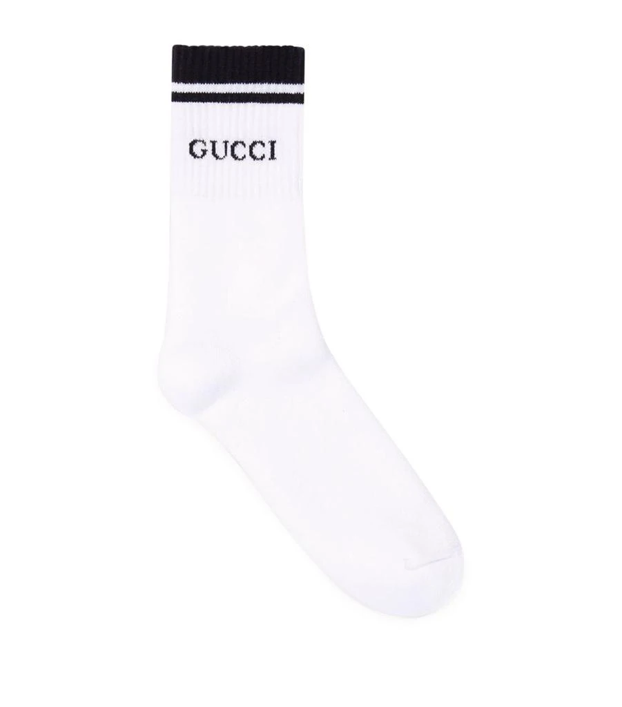 商品Gucci|Cotton Logo Socks,价格¥1610,第1张图片