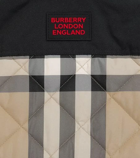 商品Burberry|婴幼儿 — Archive Check绗缝夹克,价格¥3051,第3张图片详细描述