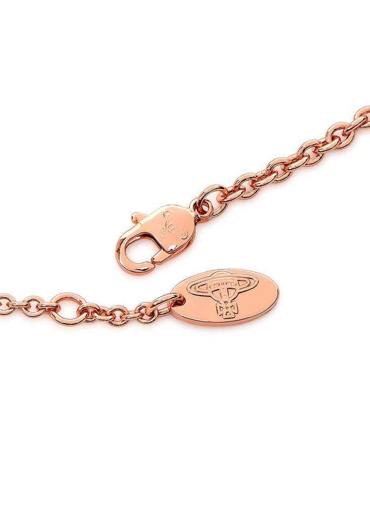 商品Vivienne Westwood|Mayfair Bas Relief rose gold-tone orb bracelet,价格¥747,第6张图片详细描述