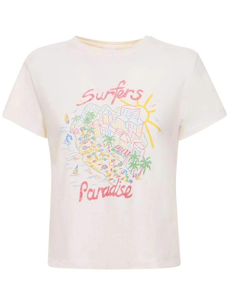 商品Re/Done|Surfers Paradise Classic Cotton T-shirt,价格¥674,第1张图片