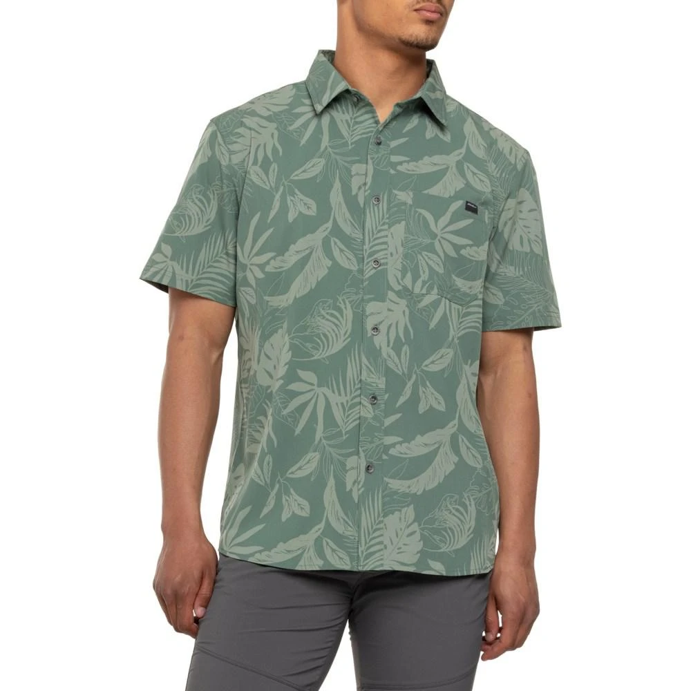 商品Eddie Bauer|Eddie Bauer Walkers Woven Shirt - Short Sleeve,价格¥130,第1张图片