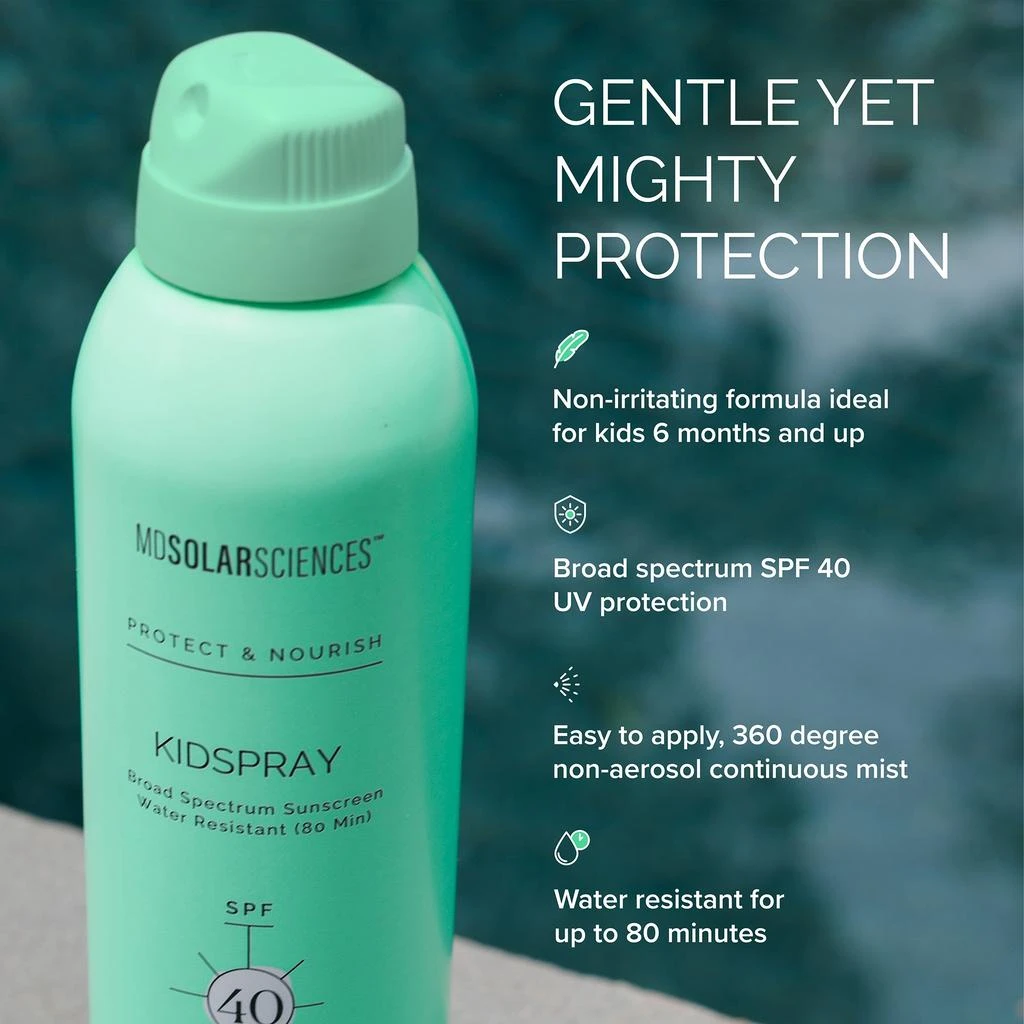 商品MDSolarSciences|MDSolarSciences KidSpray SPF40 6 oz,价格¥198,第3张图片详细描述
