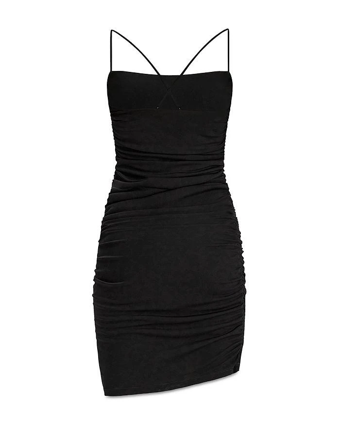 商品Herve Leger|Ruched Jersey Slip Mini Dress,价格¥1099,第5张图片详细描述
