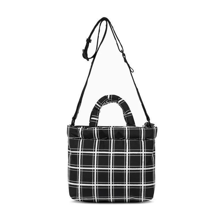 商品Marni|Marni Checkered Logo Patch Shoulder Bag,价格¥3252,第2张图片详细描述