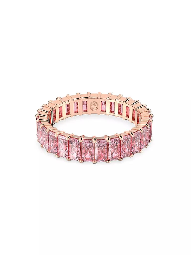 商品Swarovski|Matrix Chroma Rose Gold-Plated Ring,价格¥783,第1张图片