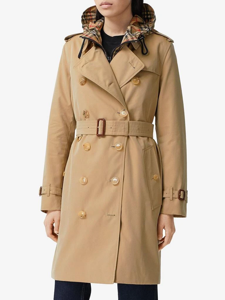 商品Burberry|BURBERRY - Kensington Cotton Trench Coat,价格¥13779,第2张图片详细描述