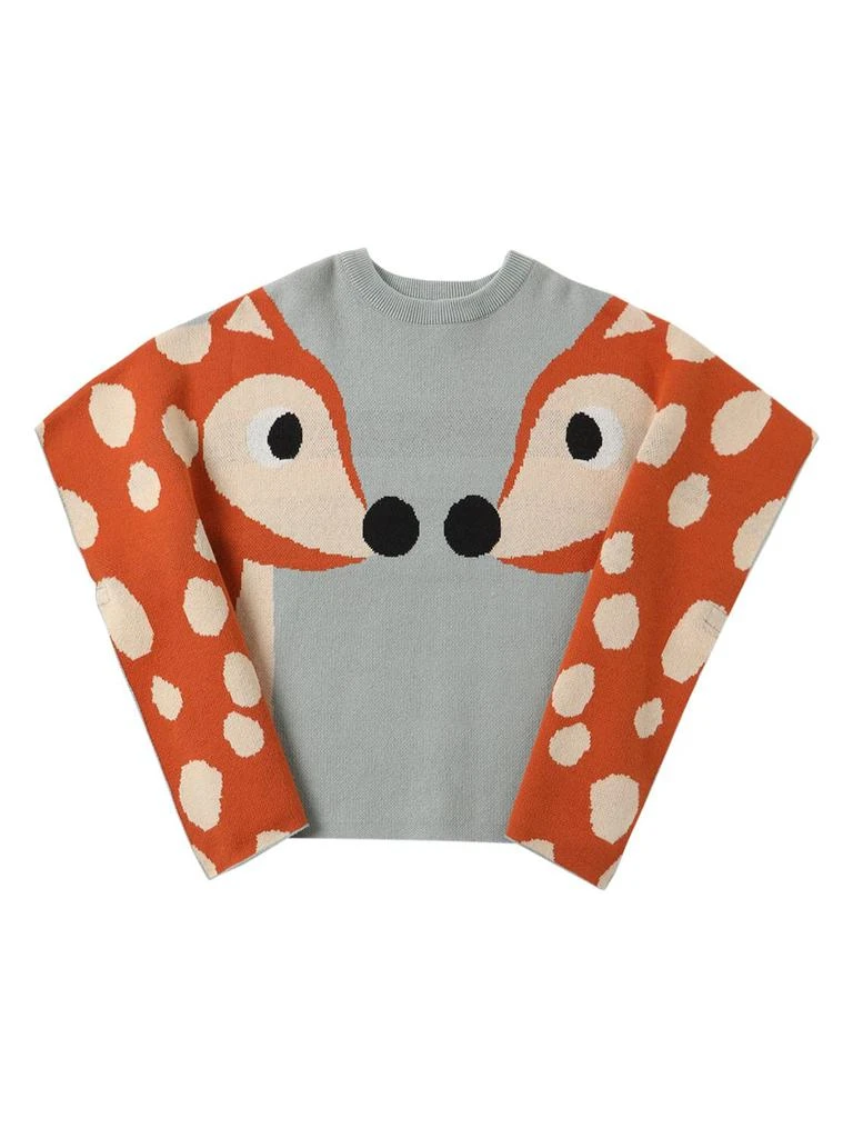 商品Stella McCartney|Organic Cotton & Wool Knit Poncho,价格¥675,第1张图片