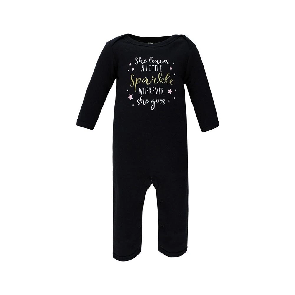 商品Hudson|Baby Girls Cotton Coveralls, Pack of 3,价格¥166,第5张图片详细描述