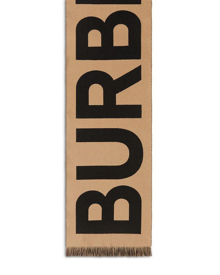 商品Burberry|logo印花羊毛围巾,价格¥2928,第5张图片详细描述