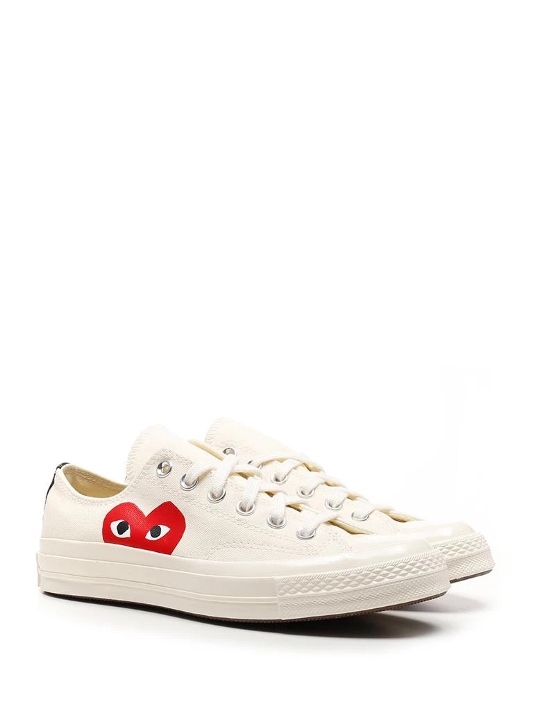 商品Comme des Garcons|Comme des Garçons Play X Converse Chuck Taylor Heart 1970s Sneakers,价格¥978,第2张图片详细描述