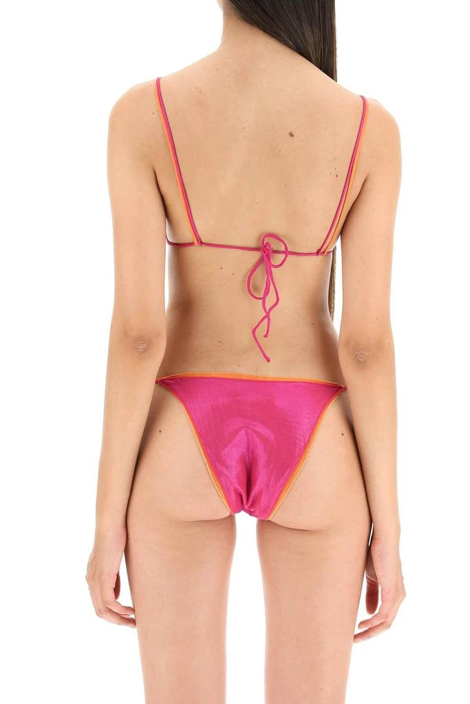 商品OSEREE|Oseree Lamè Double Maillot Bikini Set,价格¥1690,第3张图片详细描述