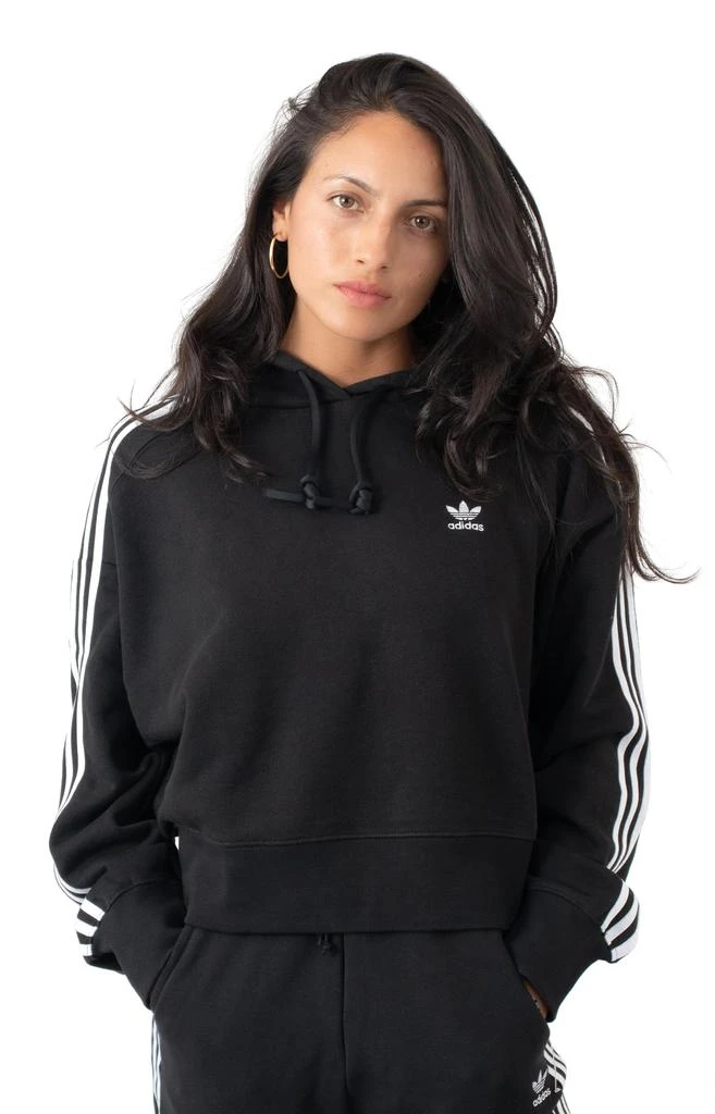 商品Adidas|(GN2890) Short Pullover Hoodie - Black,价格¥164,第1张图片