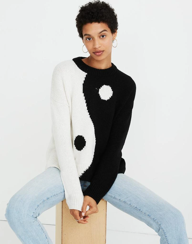 商品Madewell|Yin-Yang Pullover Sweater,价格¥317,第1张图片