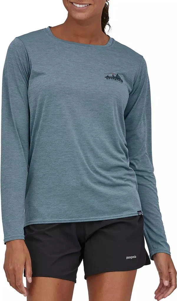 商品Patagonia|Patagonia Women's Capilene Cool Daily Long Sleeve Graphic Shirt,价格¥380,第2张图片详细描述