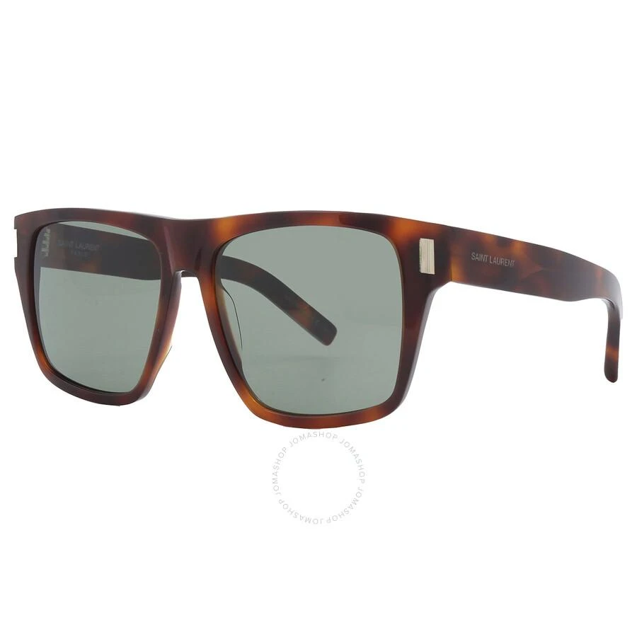 商品Yves Saint Laurent|Green Square Ladies Sunglasses SL 424 003 56,价格¥1122,第3张图片详细描述