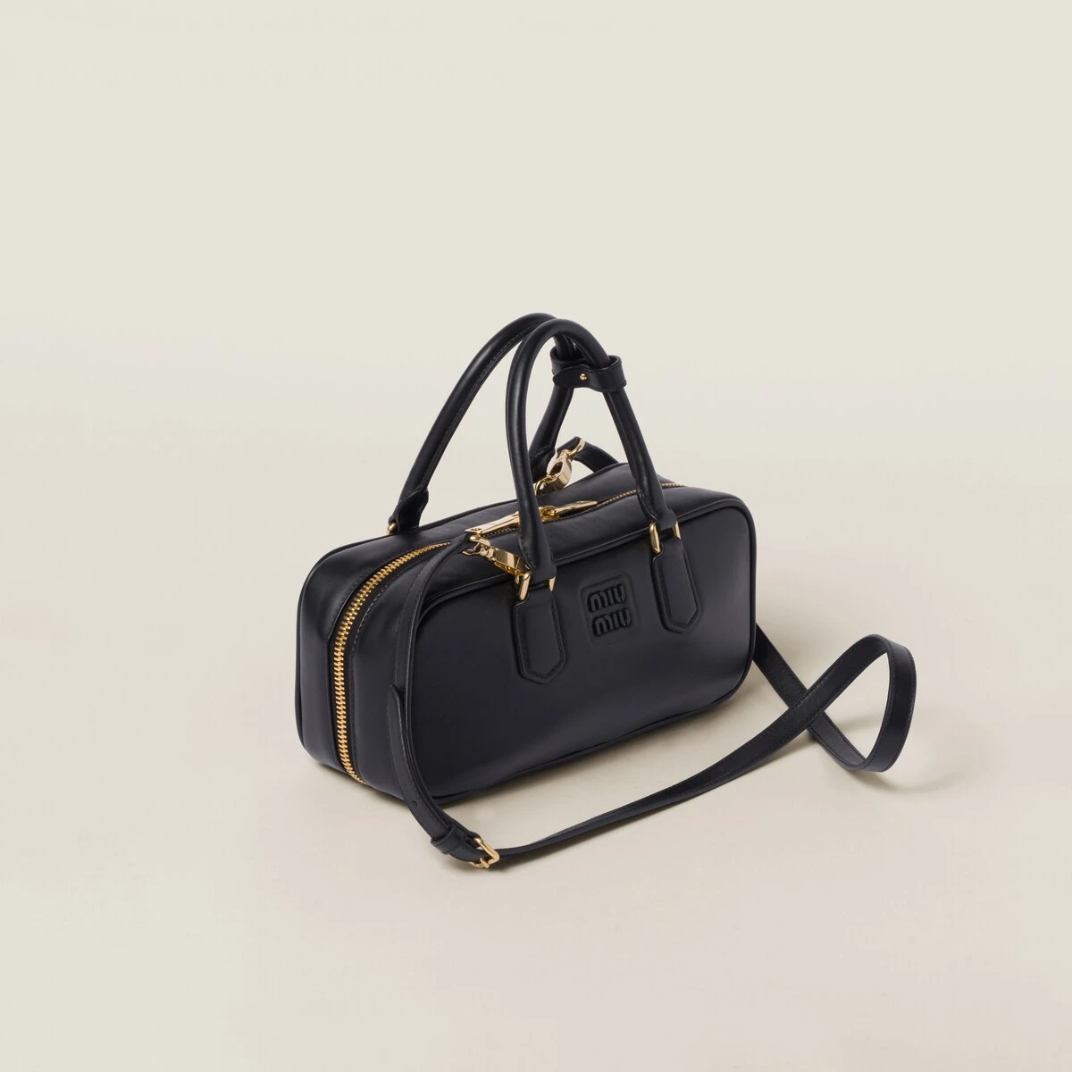 【预售】 缪缪 25春夏 女士 手提包 Sac Arcadie en cuir 5BB148_2F8K_F0002_V_OOO  商品