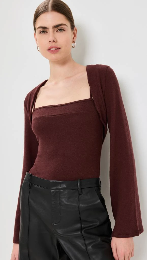 商品Reformation|Chloe Knit Shrug Set,价格¥817,第1张图片