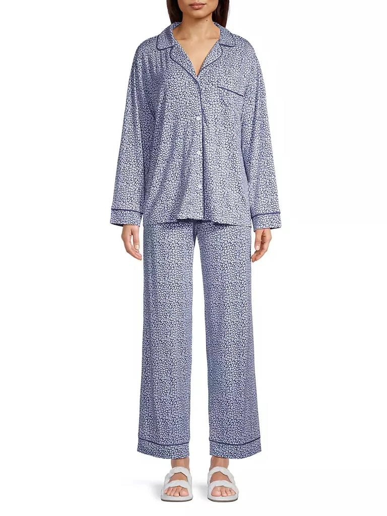 商品Eberjey|Gisele Leopard Pajamas,价格¥1176,第3张图片详细描述
