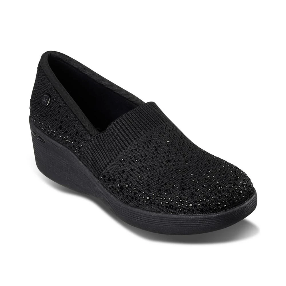 商品SKECHERS|Women's Martha Stewart Pier-Lite Reflection Slip-On Casual Sneakers from Finish Line,价格¥566,第1张图片