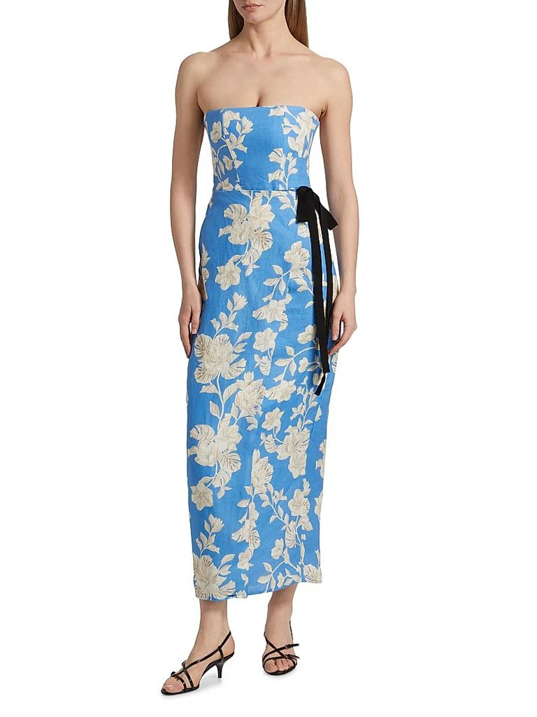 商品Agua by Agua Bendita|Cinéfila Madera Maxi Dress,价格¥7280,第3张图片详细描述