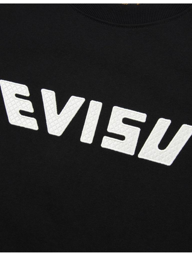 Evisu Black Cotton T-shirt商品第4张图片规格展示