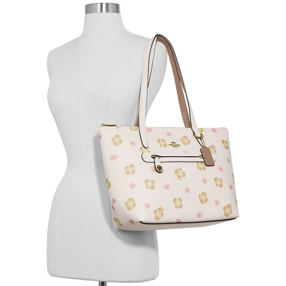 商品Coach|Taylor Pansy印花托特包,价格¥1113,第2张图片详细描述