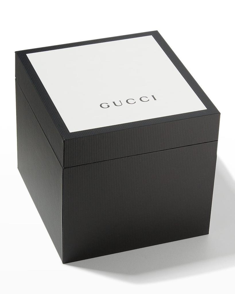商品Gucci|26mm G-Timeless Bracelet Watch w/ Feline Motif, Pink,价格¥10434,第6张图片详细描述