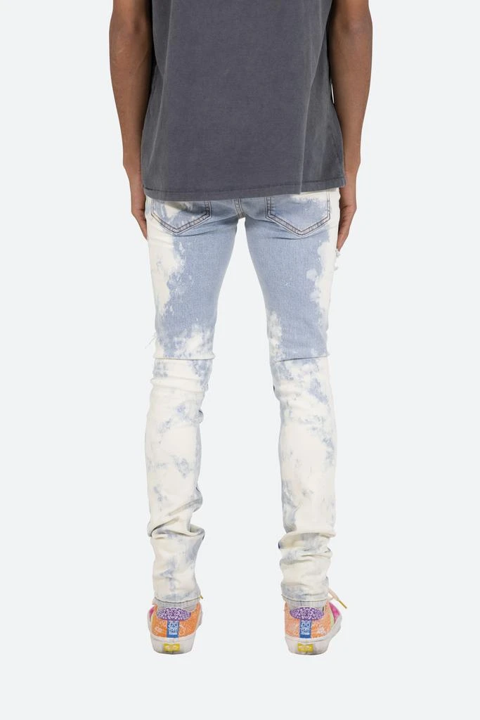 X409 Rhinestone Skinny Denim - Blue 商品