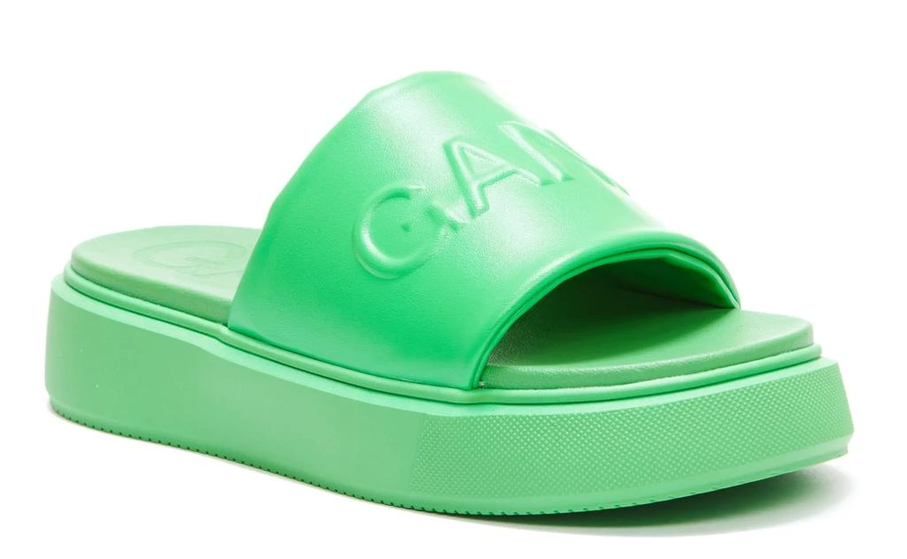 商品Ganni|Ganni Sporty Slide Sandals,价格¥1260,第2张图片详细描述