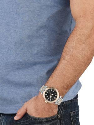 商品Versace|43MM Medusa Two Tone Stainless Steel Bracelet Watch,价格¥4408,第6张图片详细描述