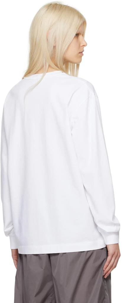 商品Alexander Wang|White 'Club Crystal' Long Sleeve T-Shirt,价格¥2392,第3张图片详细描述