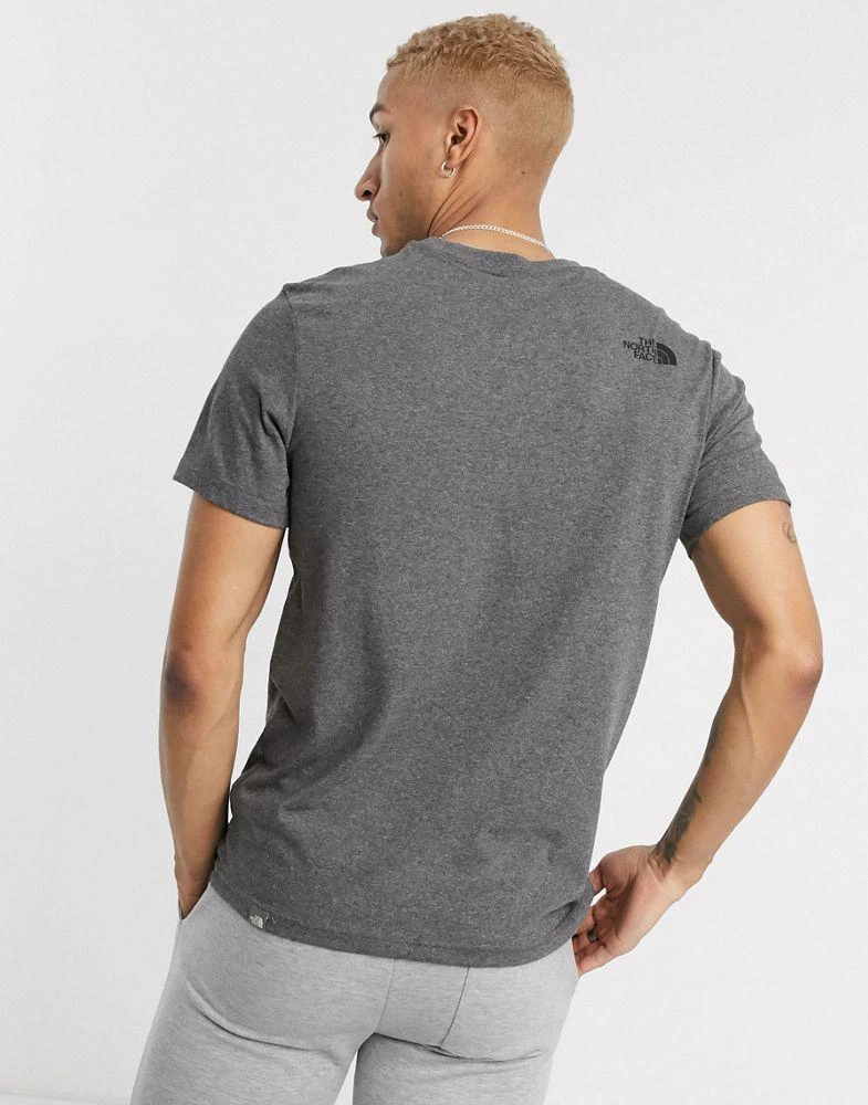 商品The North Face|The North Face Simple Dome t-shirt in grey,价格¥158,第2张图片详细描述