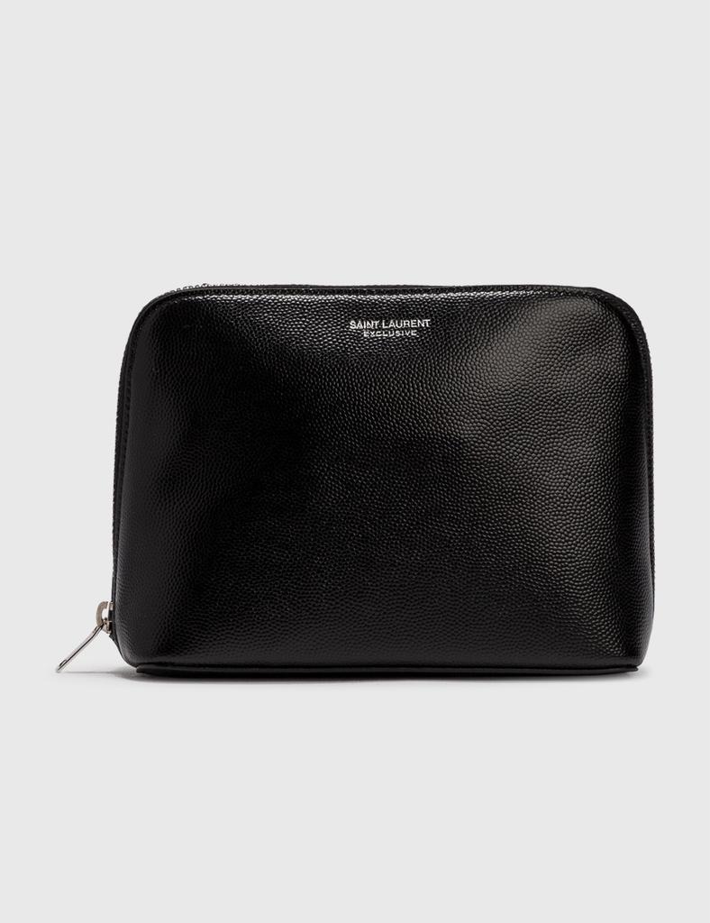 商品Yves Saint Laurent|YSL SMALL LEATHER POUCH,价格¥2378,第1张图片