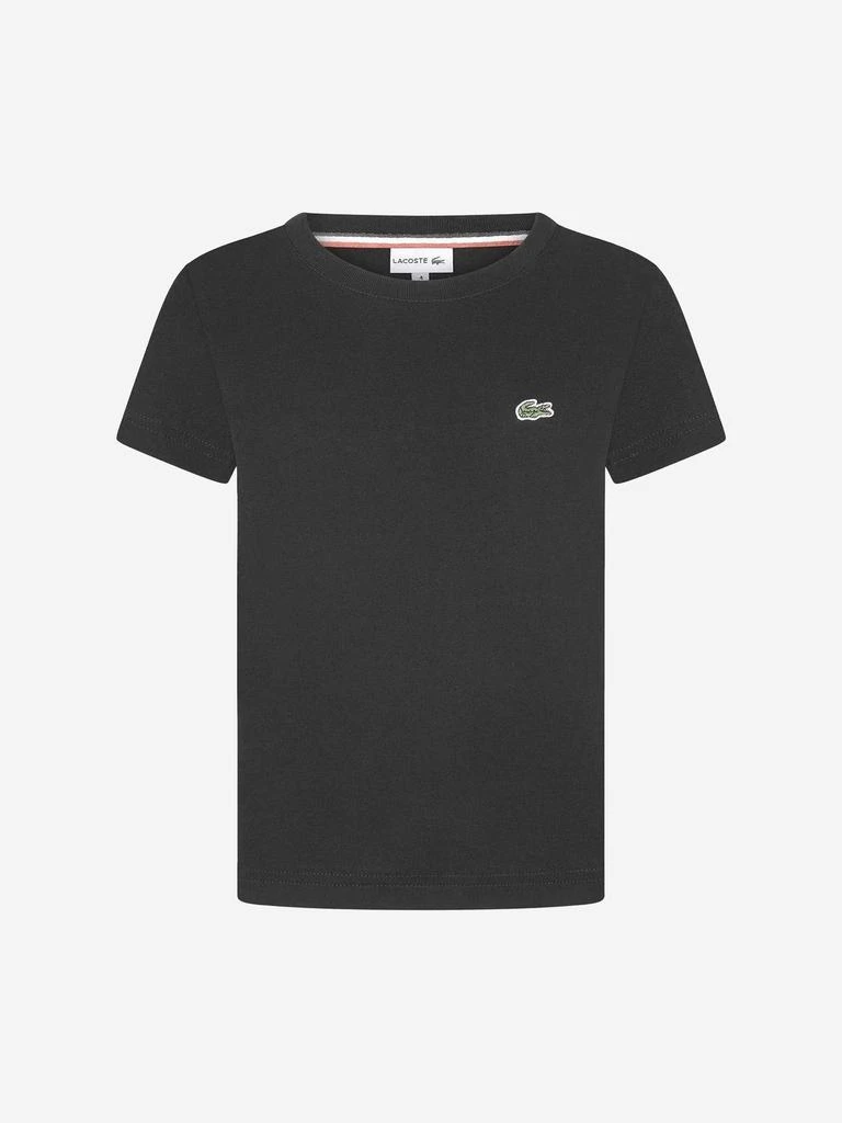 商品Lacoste|Lacoste Boys Logo T-Shirt in Black,价格¥198,第1张图片