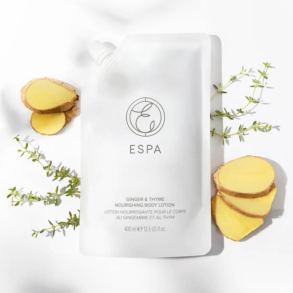 商品ESPA|ESPA Essentials Nourishing Body Lotion 400ml - Ginger and Thyme,价格¥217,第4张图片详细描述