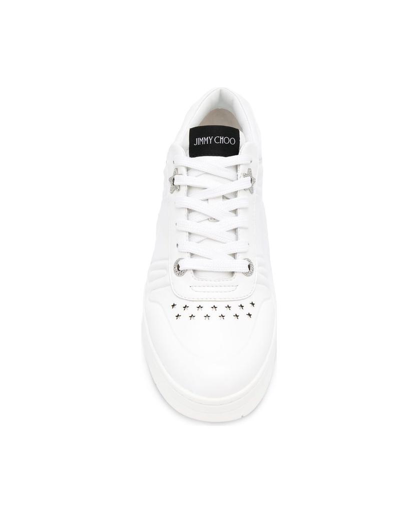 商品Jimmy Choo|Hawaii Sneakers In Leather,价格¥2557,第6张图片详细描述