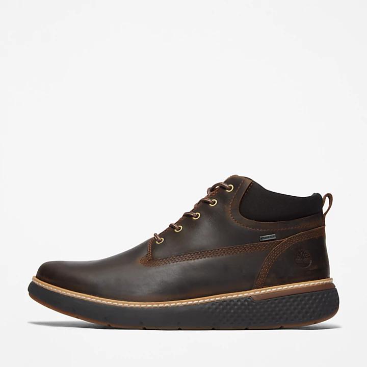 Cross Mark Gore-Tex® Chukka Boot for Men in Dark Brown商品第8张图片规格展示