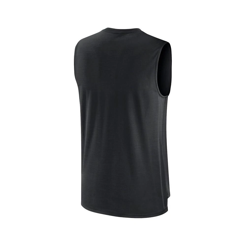 商品NIKE|Men's Black Colorado Rockies Knockout Stack Exceed Muscle Tank Top,价格¥262,第3张图片详细描述