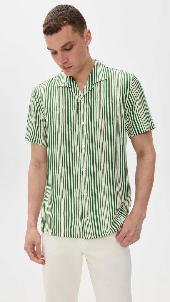 商品ORLEBAR BROWN|Hibbert Shore Stripe Shirt,价格¥3350,第1张图片