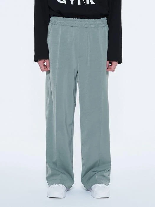 商品SYNC|Flowy Pull-On Trousers Sax Blue,价格¥503,第2张图片详细描述