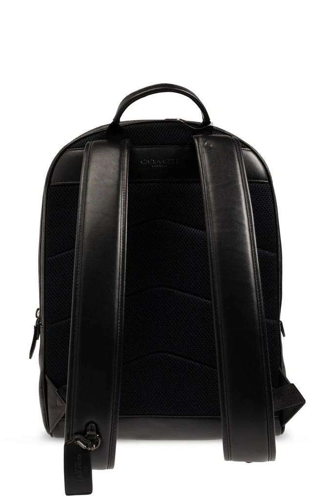 商品Coach|Coach Logo Detailed Zipped Backpack,价格¥3246,第2张图片详细描述