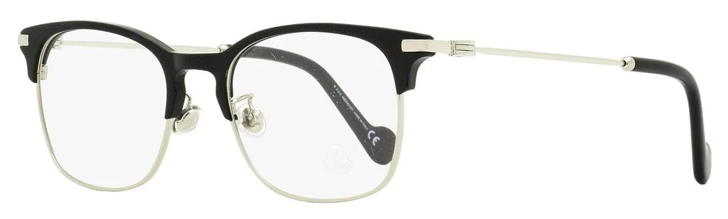 商品Moncler|Moncler Men's Rectangular Eyeglasses ML5079D 001 Black/Ruthenium 54mm,价格¥741,第1张图片