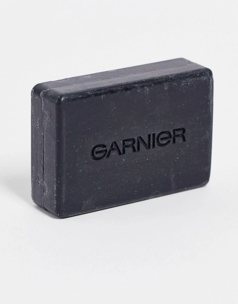商品Garnier|Garnier Pure Active Charcoal Cleansing Bar with Salicylic Acid for Blemishes 100g,价格¥63,第2张图片详细描述