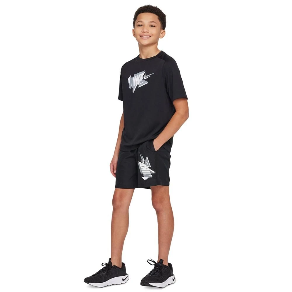 商品NIKE|Big Boys Multi Dri-FIT Woven Shorts,价格¥235,第4张图片详细描述